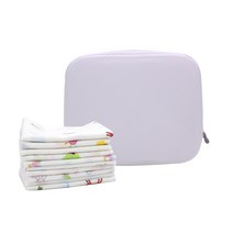 아바드 가제 손수건 10p + EVA 허니컴 파우치