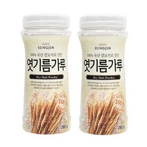 성진 엿기름 가루 용기형, 280g, 2개