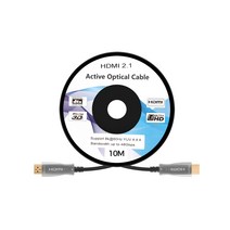 넥스트 HDMI 2.1v ACO 8K UHD 광케이블 NEXT-7010HAOC-8K 10m, 혼합색상, 1개
