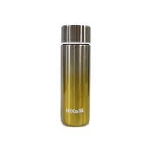 히카리 초경량 초슬림 보온보냉 스텐 텀블러, 실버옐로우, 150ml