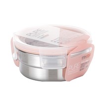 스텐락 퓨어 밀폐용기 원형 3호 300ml, 1개, 단품