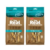 하림펫푸드 더리얼 저키 강아지 간식, 황태맛, 2개