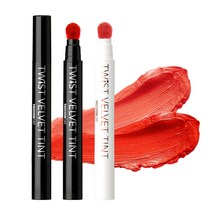 패션캣 트위스트 벨벳 립 틴트 세트 3.5g, 트루썬셋 , 피치 블로썸, 1세트, 7g