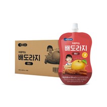 베베쿡 처음먹는 배도라지 어린이 음료 80ml, 홍삼, 20개