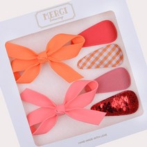 메르시밴드 쥬시오렌지 헤어핀 세트 6p