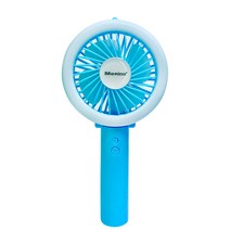 메리노 LED 핸디형 선풍기, MEF-120JL, 블루