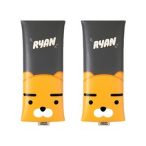 카카오프렌즈 플랫 필통, 라이언, 2개
