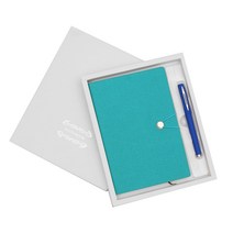 doto 고리형 다이어리 + 볼펜 + 케이스 + 쇼핑백 세트, 스카이, 1세트