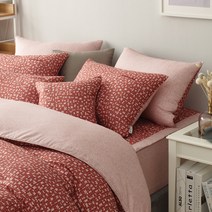 아날도바시니 럭스 누비 이불 커버 + 패드 + 누비 베개 커버 세트