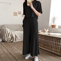 봉봉스토리 심플컷팅 임부복 상하 세트