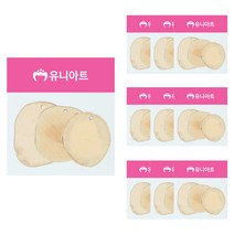 유니아트 천연나무조각 15번, 10개