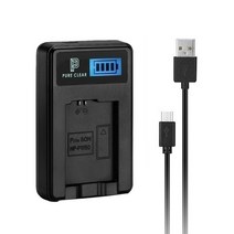 퓨어클리어 니콘 EN-EL15B LCD 싱글 USB 호환충전기