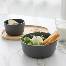 마리벨 공기 대접 6인 세트, 미스티차콜, 공기 6p + 대접 6p