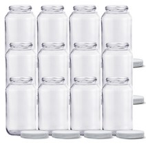 MIRKOREA PP캡 W 잼병 높은형 1000 SG1000, 850ml, 12개