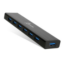 넥스트 USB3.0 7포트 충전지원 멀티 유전원 USB허브 NEXT-JUH377, 혼합색상