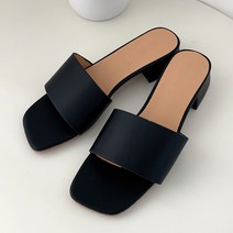 여성용 베이직 뮬 슬리퍼 3cm