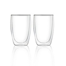 티도요 이중유리컵 350ml, 2개