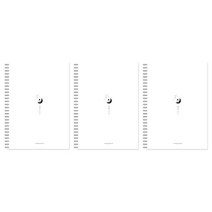 모모팝 그리드 달달 필기노트 3p 세트, 화이트, 화이트, 화이트(B5), 1세트