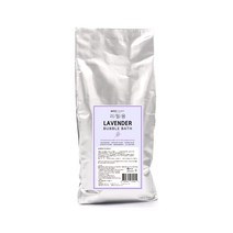 바스참 사해소금 버블바스 거품 입욕제 라벤더 리필용, 1kg, 1개