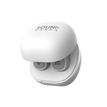 사운드판다 무선충전 블루투스 이어폰, SPE-Mini2, 화이트