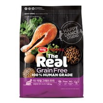 하림펫푸드 더리얼 그레인프리 크런치 시니어 고양이 사료, 연어, 1.6kg, 1개