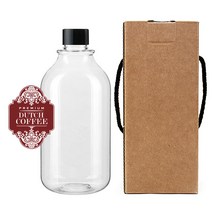 공병 ARB520 투명 520ml + 캡 검정 + 박스 + 스티커 2 세트, 1세트