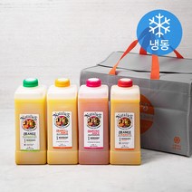 나탈리스 과일주스 선물세트 1호 (냉동), 1L, 4병
