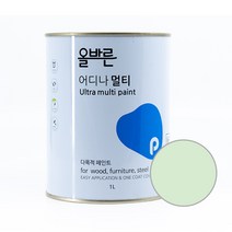 페인트인포 올바른 어디나 멀티 페인트 1L, 그레이프그린