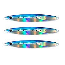 로얄피쉬 메탈지그 멸치 3p, 블루, 60g