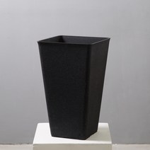 마쉬매리골드 FRP 러버플랜터 화분 06, BLACK WASH