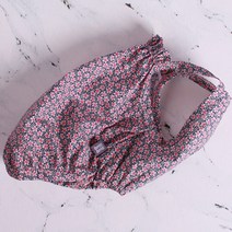 브릭브릭 반려동물 플라워 스트랩탑 티셔츠, 믹스