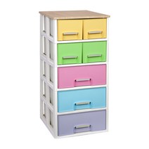 리빙스마일 점보와이드 우드 서랍장 5단 트윈2일반3, 랜덤발송, 1개