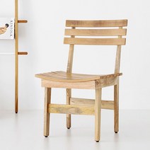 마켓비 MAMBO 원목안락의자 참나무, 혼합색상