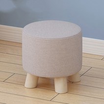 가팡 원목 낮은의자 S, 혼합색상