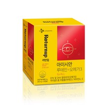 리턴업 아이시안 루테인 플러스 오메가3, 60정, 1개