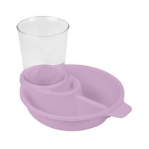 마이리브앳홈 멀티 플레이트 디저트 접시 세트, 퍼플, 1세트