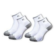 인콘트로 샷 이글 골프양말 특대남성용 2켤레, 회색