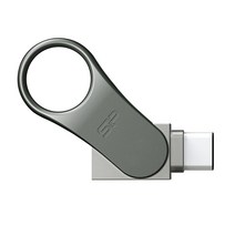 실리콘파워 Mobile C80 C-Type A-Type USB메모리, 64GB