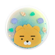 카카오프렌즈 헬로우썸머 얼굴 글리터 스탠드톡, 리틀 라이언, 1개