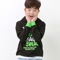 제이키드 주니어 아동용 스웨그 후드 티셔츠