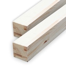 페인트인포 레드파인집성목 각재 60 x 60 x 1100 mm, 2개