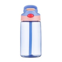 반디 키즈빨대 텀블러, 퍼플, 480ml
