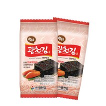 광천김 밥도둑 명란 도시락김, 4g, 60개