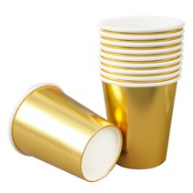 메탈릭 파티컵 골드 240ml, 10개입, 3세트