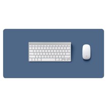 콩 K office 심플 컬러 테이블 키보드 패드 60 x 30 cm, 블루, 1개