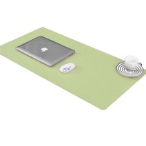 콩 K office 심플 컬러 테이블 키보드 패드 60 x 30 cm + 버클스트랩, 그린, 1개