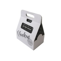 포장대장 프리미엄 손잡이형 치킨박스, 혼합색상, 100개