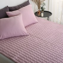 달콤한하루 루이스 세미마이크로 침대패드, 핑크