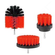 아리코 다용도 드릴 청소브러쉬 3종 세트 레드