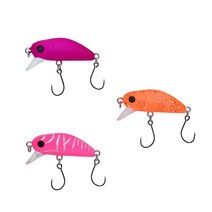 제리 프로디지 슬로우싱킹 플라이훅 3.1g x 3종 세트 A, 혼합색상